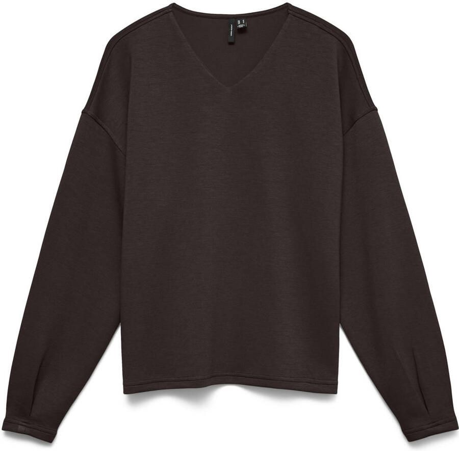 VERO MODA gebreide trui bruin