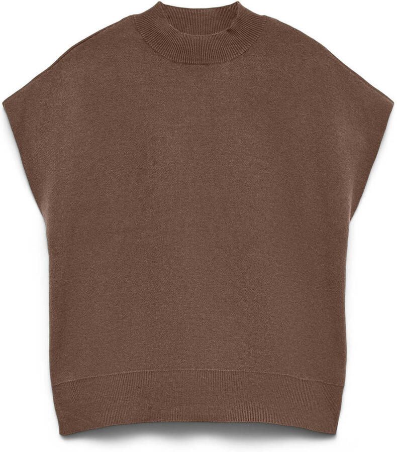 VERO MODA gebreide trui bruin