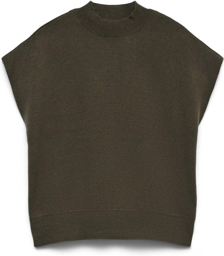 Vero Moda Loose fit pullover van mix van viscose en katoen model 'ELLY'