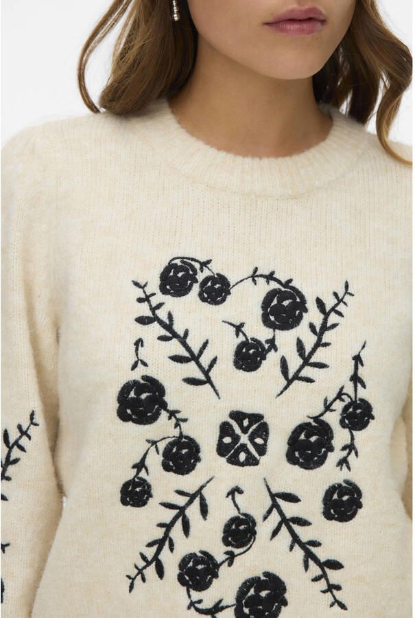 Vero moda Muta Embrodery Pullover - Foto 2