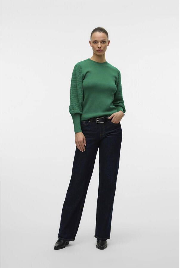 Vero Moda Holly Pointelle Gebreide Trui Dames - Foto 3