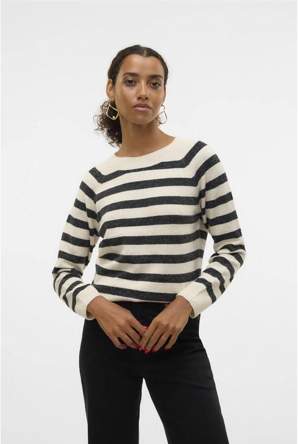 Vero Moda Regular fit gebreide pullover met raglanmouwen model 'DOFFY'