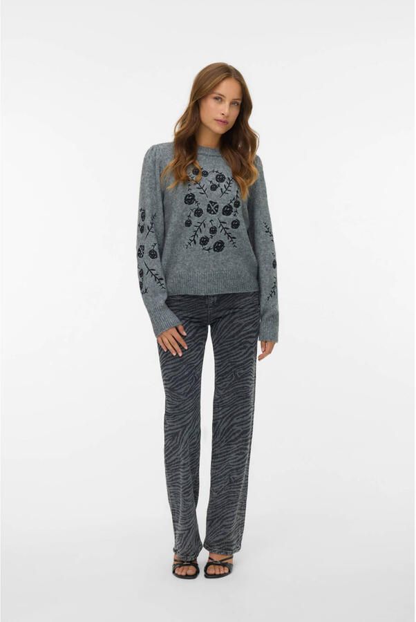 Vero moda Muta Embrodery Pullover - Foto 3