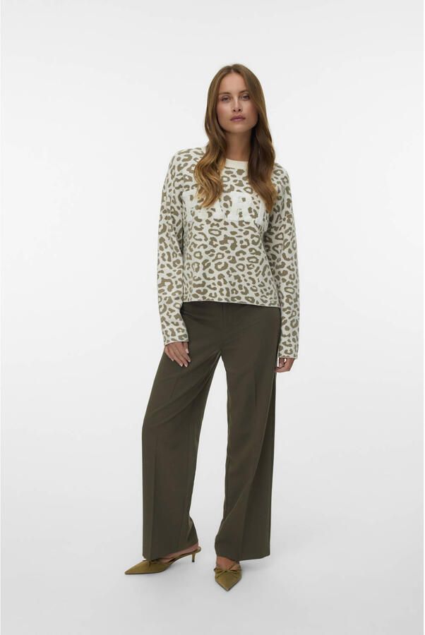Vero Moda Gebreide trui VMTRES BIEN LS O-NECK PULLOVER - Foto 2