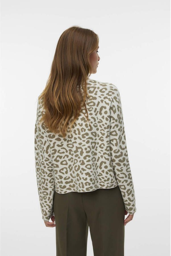 Vero Moda Gebreide trui VMTRES BIEN LS O-NECK PULLOVER - Foto 3