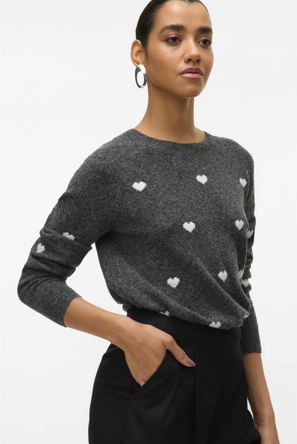 Vero Moda Regular fit gebreide pullover met raglanmouwen model 'DOFFY' - Foto 3