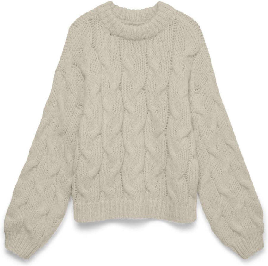 Vero Moda Regular fit pullover met ronde hals model 'MAYBE'