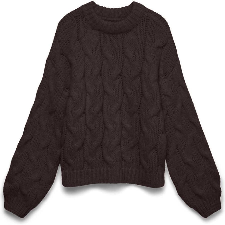 Vero Moda Regular fit pullover met ronde hals model 'MAYBE'