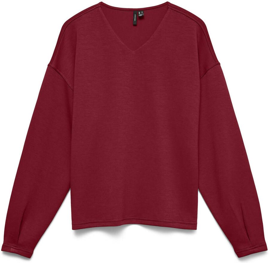 VERO MODA gebreide trui rood