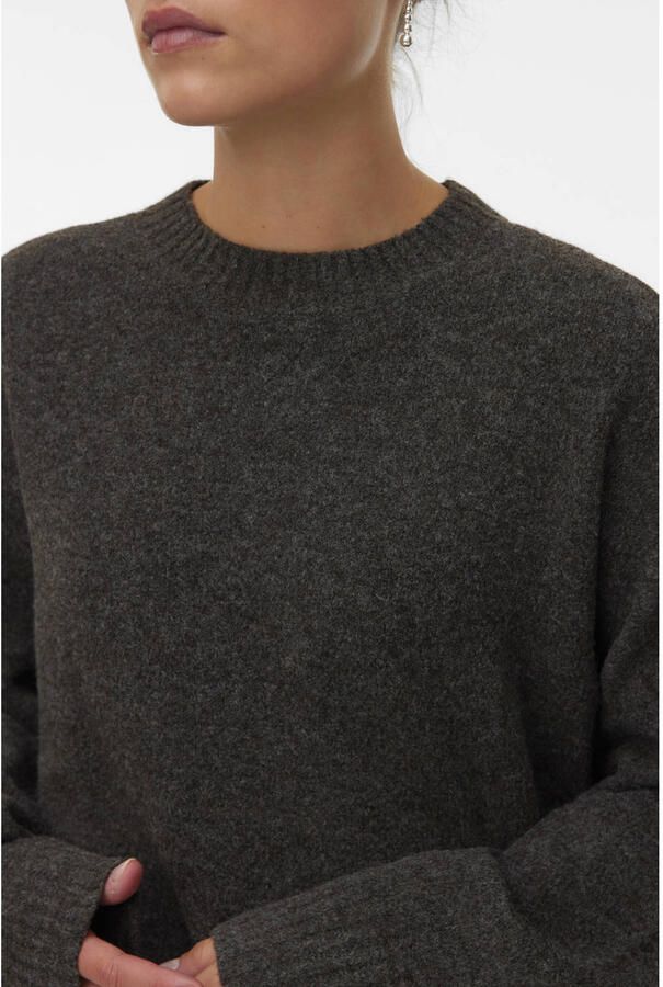 Vero Moda Gebreide trui VMBOOM LS O-NECK PULLOVER GA NOOS - Foto 2
