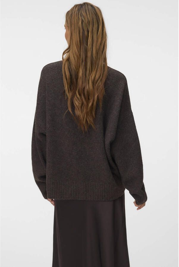Vero Moda Gebreide trui VMBOOM LS O-NECK PULLOVER GA NOOS