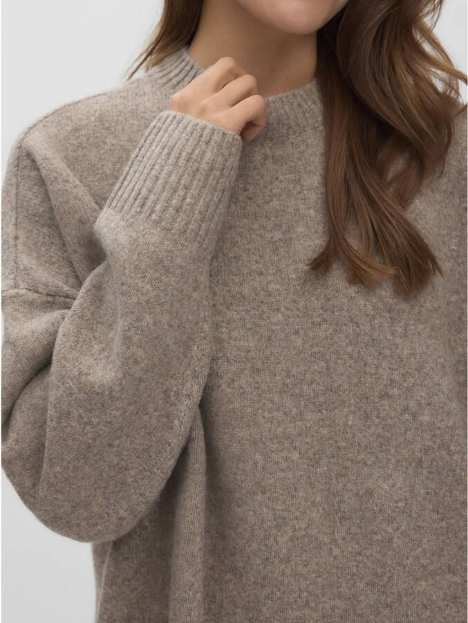 Vero Moda Gebreide trui VMBOOM LS O-NECK PULLOVER GA NOOS - Foto 2