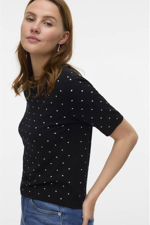 VERO MODA gebreide trui zwart