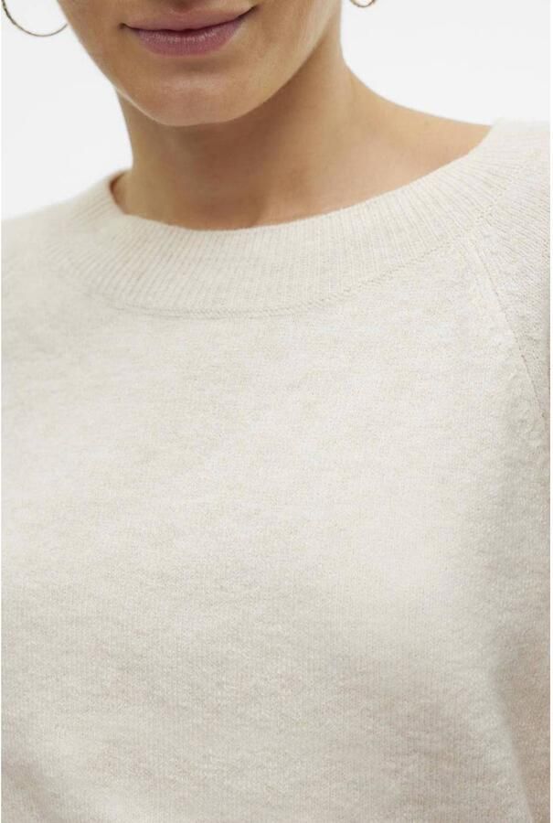 Vero Moda Regular Fit gebreide pullover met crewneck model 'DOFFY'