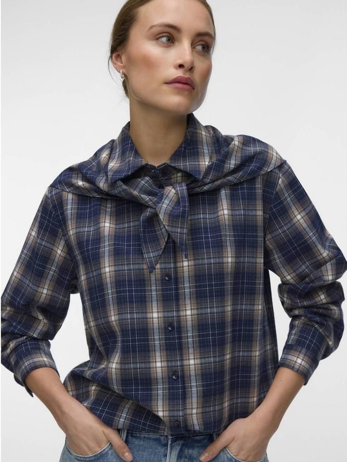 Vero moda Tilda Long Sleeve Scarf Shirt