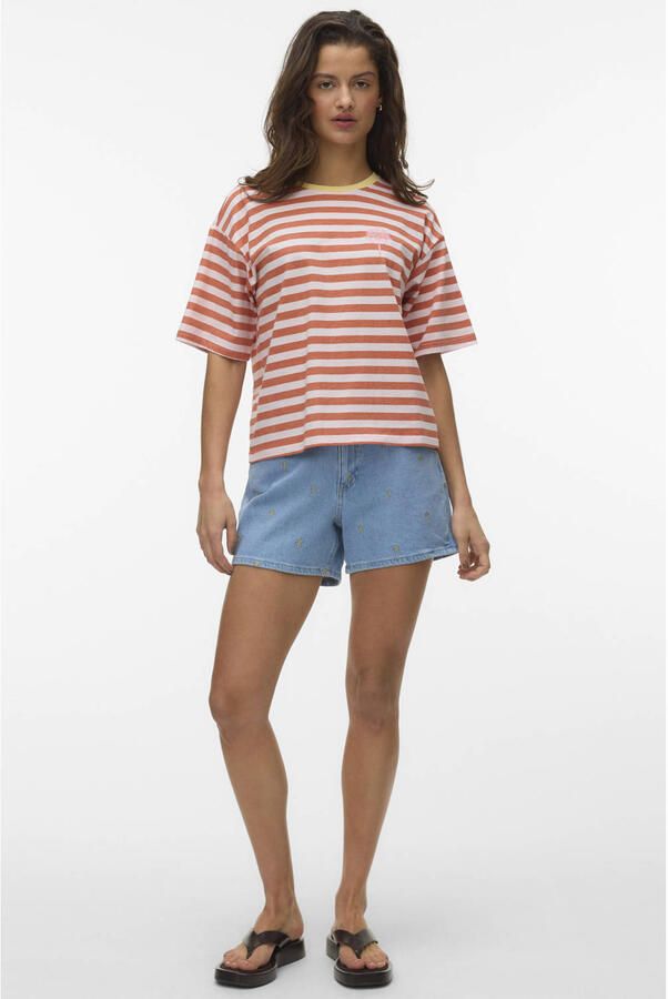 Vero moda Vmevelijn Striped Tee Dames - Foto 2
