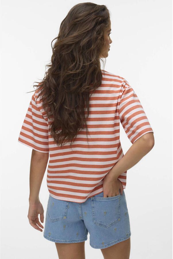 Vero moda Vmevelijn Striped Tee Dames - Foto 3