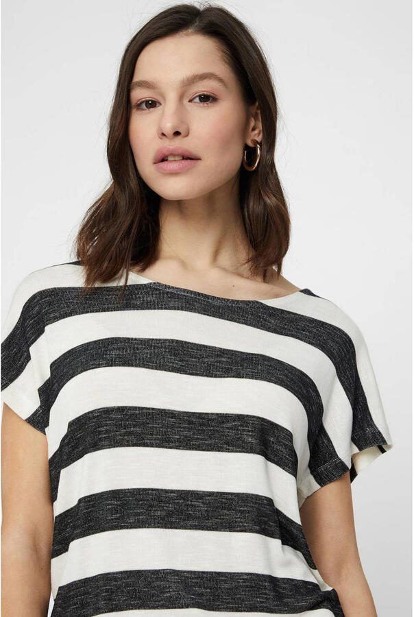 Vero Moda Shirt met korte mouwen VMWIDE STRIPE SL TOP GA JRS NOOS - Foto 2
