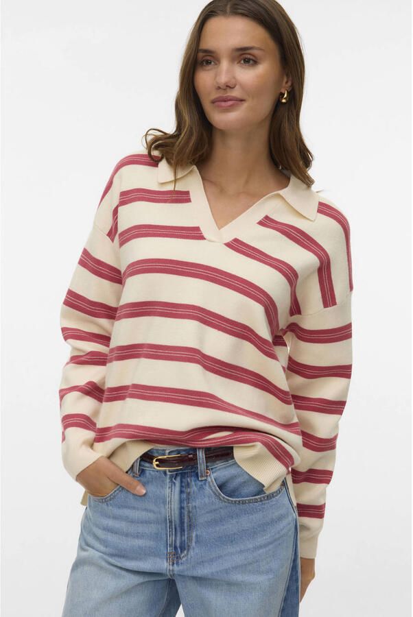 VERO MODA gestreepte pullover