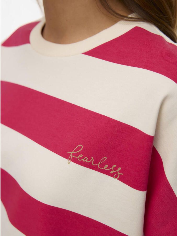 VERO MODA gestreepte top wit - Foto 2