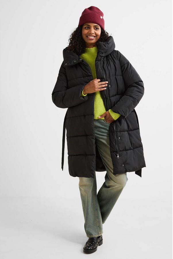 VERO MODA gewatteerde jas zwart - Foto 2
