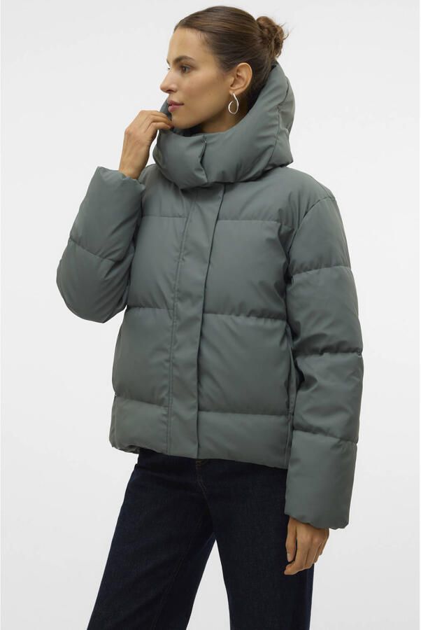 Vero Moda Regular fit gewatteerd jack met capuchon model 'GRETAKYLIE'