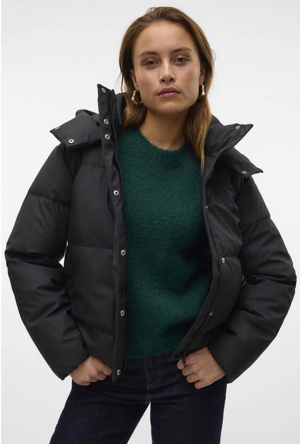 Vero Moda Regular fit gewatteerd jack met capuchon model 'GRETAKYLIE'