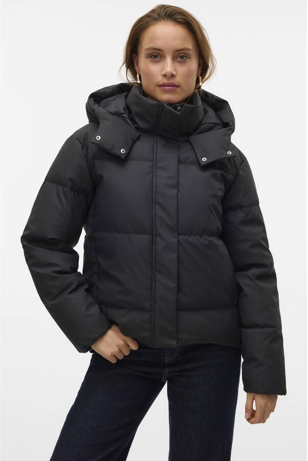 Vero Moda Regular fit gewatteerd jack met capuchon model 'GRETAKYLIE'