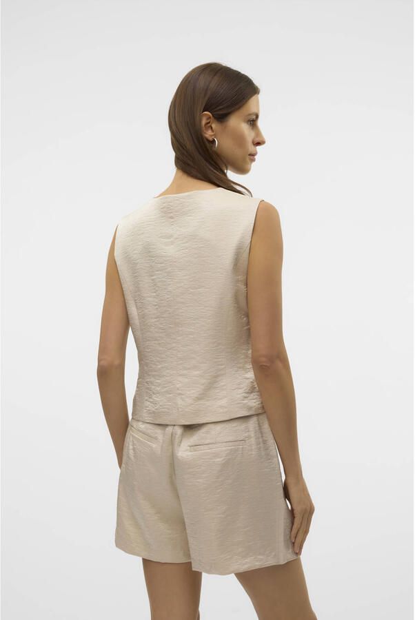 VERO MODA gilet ecru