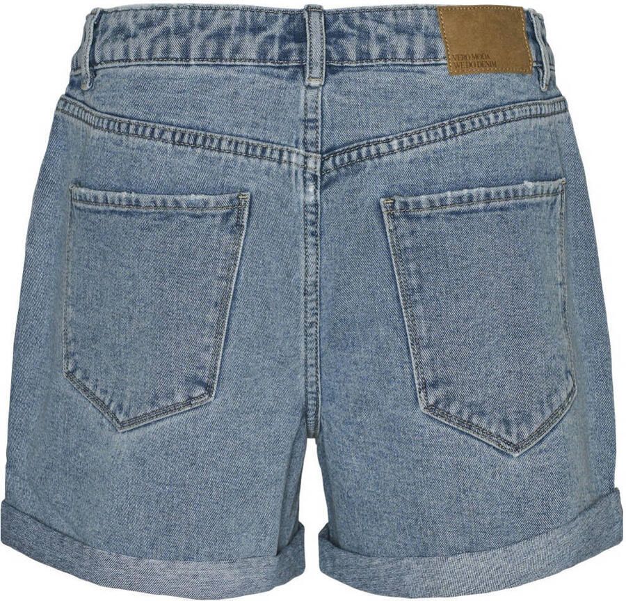 Vero Moda Relaxed fit korte jeans van katoenmix model 'ZURI' - Foto 3