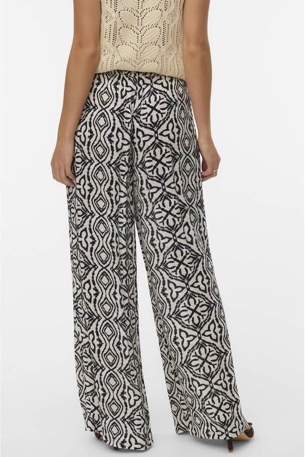 VERO MODA high waist casual broek zwart - Foto 2
