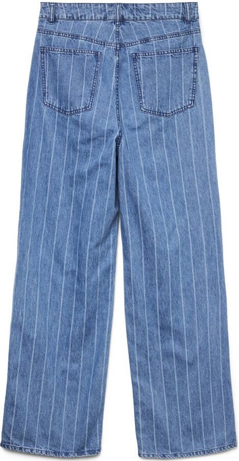 VERO MODA high waist medium blue denim - Foto 3