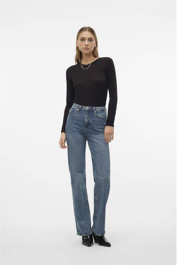 Vero Moda High-waist jeans VMTESSA HR WIDE JEANS RA394 GA NOOS