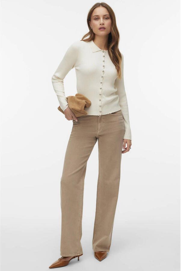 VERO MODA high waist wide leg jeans - Foto 2