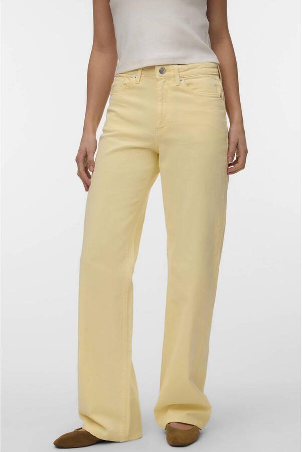 VERO MODA high waist wide leg jeans