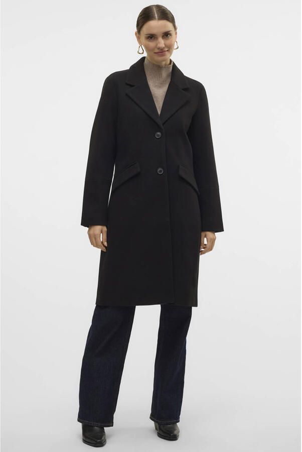 Vero Moda Herfst Winter Dames Jassen en Teddy Black Dames