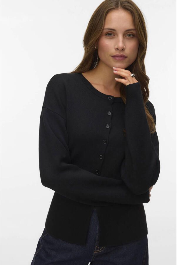 Vero Moda Gebreid jack met ronde hals