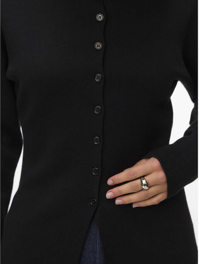 Vero Moda Gebreid jack met ronde hals - Foto 2