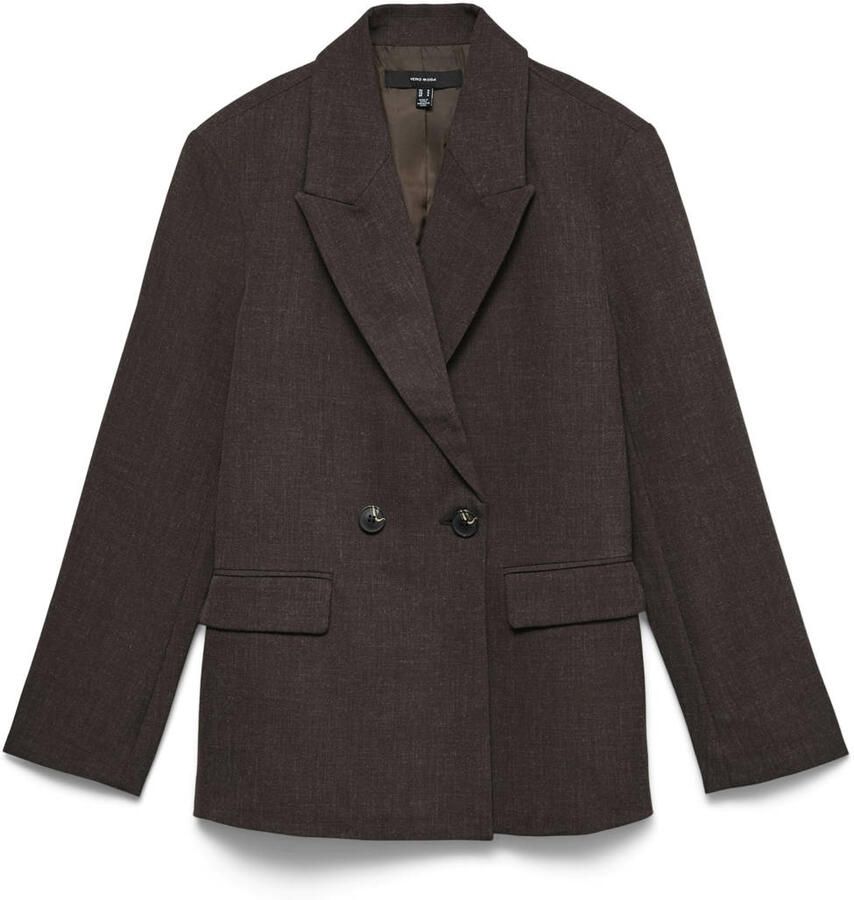 VERO MODA oversized blazer bruin