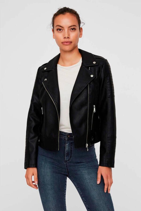 Vero Moda Outdoor Jack in leerlook model 'KERRIULTRA'