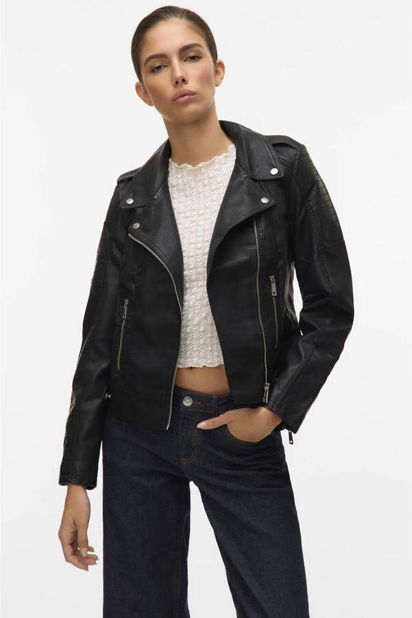 Vero Moda Outdoor Jack in leerlook model 'KERRIULTRA' - Foto 3