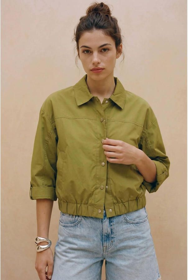VERO MODA jack olijfgroen