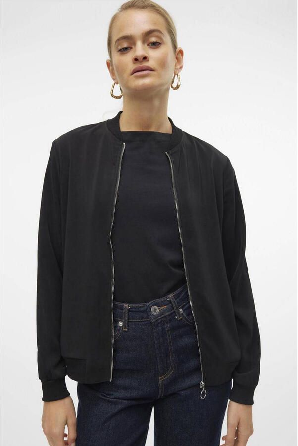 Vero Moda Bomberjack met steekzakken opzij model 'COCO' - Foto 2