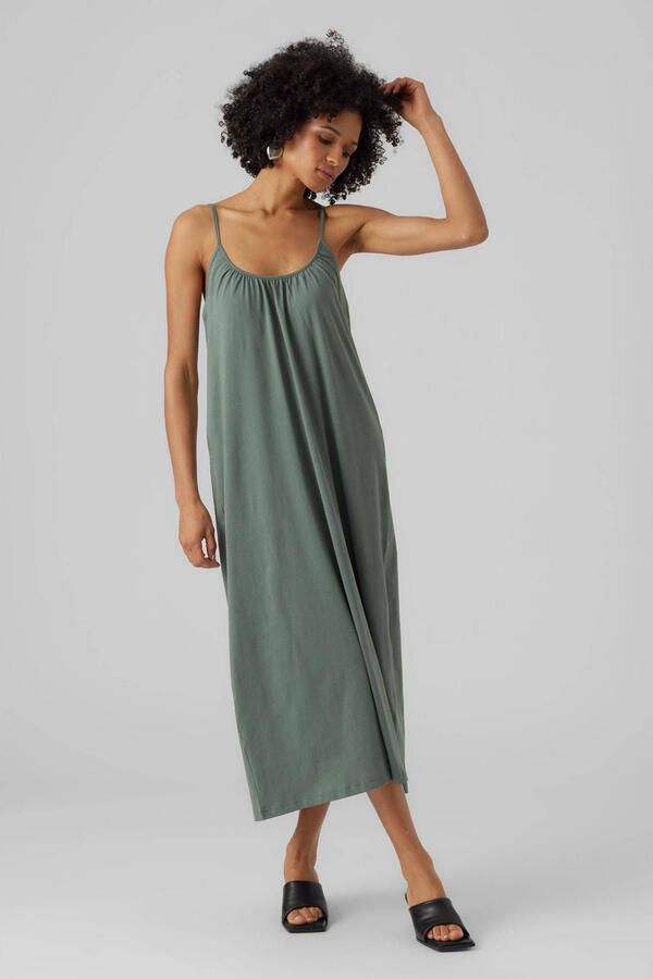 Vero Moda Maxi-jurk VMLUNA SINGLET ANKLE DRESS NOOS