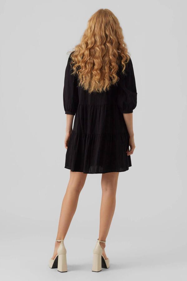 Vero Moda Loose fit tuniekjurk van puur katoen model 'PRETTY'