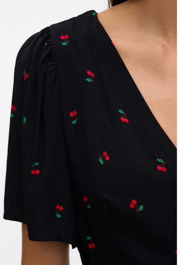 Vero Moda Mini-jurk VMALBA SS SHORT DRESS WVN NOOS - Foto 2