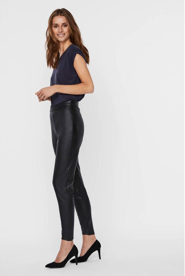Vero Moda Legging in leerlook model 'Janni' - Foto 3