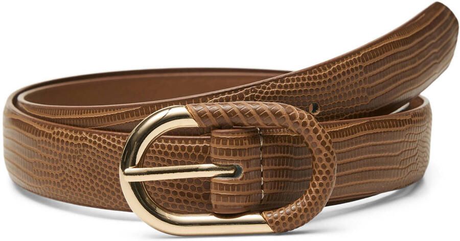 VERO MODA leren riem VMCARLY cognac