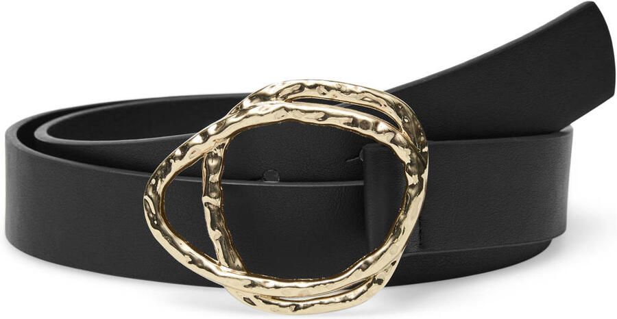 VERO MODA leren riem VMSANDY zwart