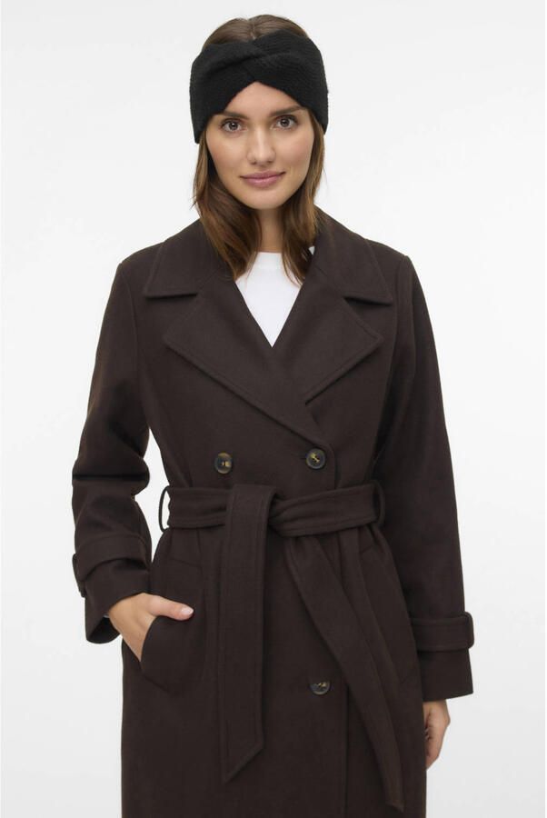 Vero Moda Regular fit trenchcoat met reverskraag model 'FORTUNEVEGA' - Foto 2